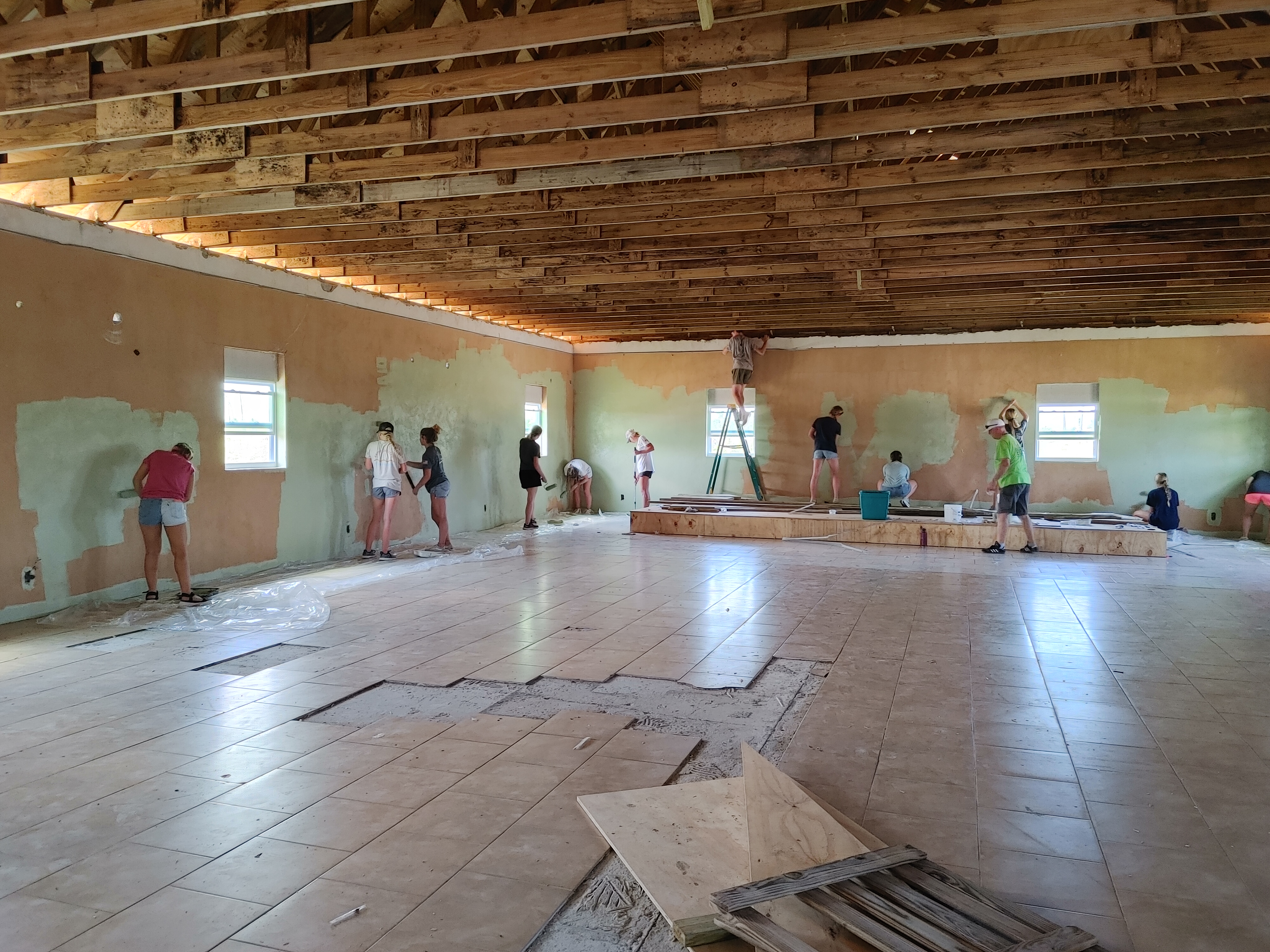 Rebuilding through Christ